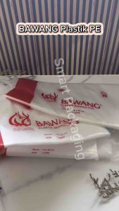 [ISI 1 PACK] BAWANG Plastik PE Trans 10x20 12x25 15x30 20x35 / Kantong Plastik Makanan / Kresek Merah 200gr