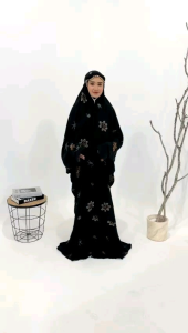 Mukena Terusan Bordir Shareena Rayon Premium