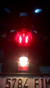 lampu running stop motor beat ASP 8 mode otomatis