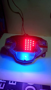 Lampu stop running beat 2014 - 2016 8 mode otomatis