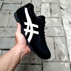 sepatu pria Orochi sixth lines kulit sweede sapi