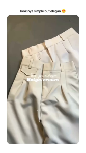 Celana Panjang Wanita Haight Waist: Pilihan Terbaik untuk Kerja