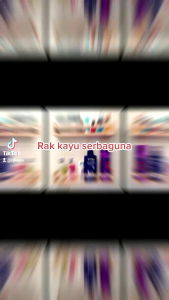 Rak Buku Kayu minimalis Serbaguna Tempel Dinding Tembok Buat Bumbu Hiasan Buku makeup Kosmetik murah