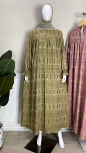 GAMIS RAYON VISCOSE JAGUAR PREMIUM | DRESS RAYON VISCOSE IMPORT | GAMIS WANITA BEST SELLER