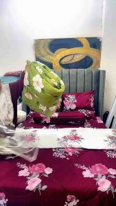 Cardar Proyou  7-in-1 With Comforter 2Tone  cardar full getah keliling cardar murah Quilt and bedding set size King Queen Single | Premium Cotton Bedding Set