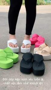 Dép xuông quai kẹp bảng to cao 7pđang trendingcực kỳ hótđẹp và xinh