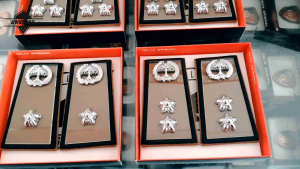 TANDA PNS LAMPUNG MIKA KILAP LIS BORDIR HITAM 3A 3B 3C 3D PREMIUM