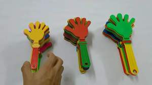 Hand Clapper for Sports and Games cheering. Noise Maker for parties and events