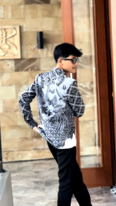 KEMEJA PREMIUM GANESHA BATIK FLORIST