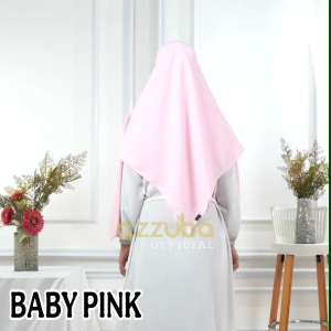 BABY PINK Hijab segi empat wolfis PREMIUM