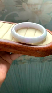 Jade bangle lavendar 62mm singapore can view and try.Grade Aq