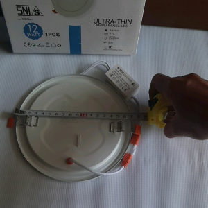 Lampu Panel IB LED 12W Cahaya Putih Bulat SNI Rocia - Lampu Tempel Inbow LED - LED PANEL LIGHT