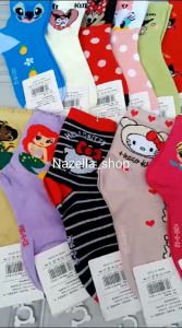PILIH MOTIF kaos kaki anak perempuan 4-10 tahun motif sanrio kuromi