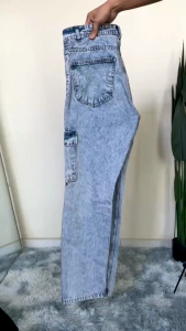 Mens Denim Cargo Six Pocket jeans Long Pant Ready Stock Available