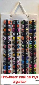 Hanging Hot Wheels Organizer Bag Wall Mount Display Case Large Capacity Storage Box Bags