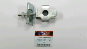 Setelan Rantai Vixion New (Harga Per 1 PCS) - Stelan Rante Anting Anting Chain Adjuster + Plat Yamaha Vixion New NVA NVL