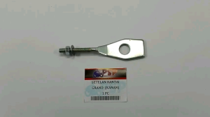 Setelan Rantai Grand KANAN Lubang Kecil (Harga Per 1 PCS) Stelan Rante Anting Anting Chain Adjuster Arm Arem + Plat Lubang Kecil Astrea Prima Legenda Supra Lama Tromol 100cc Supra X Lama Supra Fit Lama Supra XX