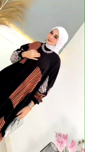 KAFTAN TERBARU 2024 RAYON TEBAL PREMIUM GAMIS JUMBO LENGAN KARET BATIK CAP MALAMAN DRESS JUMBO BUSUI BISA COD