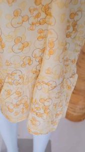 Daster Ruffle Pendek Selutut Busui Motif Bunga Kekinian Bahan Rayon Premium Super Adem