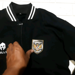 Jaket Varsity Timnas Indonesia & Jaket Baseball Garuda Termurah Bahan Pleece Katun