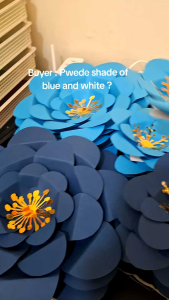 Encanto colorful set of 11pcs | Paper flowers assembled | Party backdrop