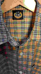 Kemeja Flanel Tex Club Original Second Size L