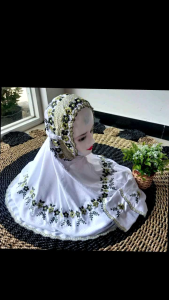 Mukena dewasa Terusan semi sutra