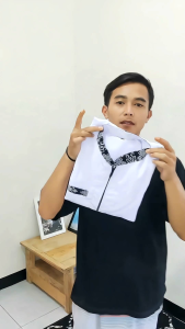 baju koko seleting kerah batik