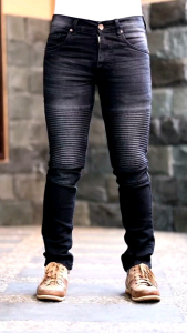 CELANA JEANS PRIA / CELANA PRIA BIKERS GARIS POLOS TERBARU