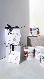 RE.IA NATURAL SCENTED CANDLE Lilin Aromatherapy Gift Set