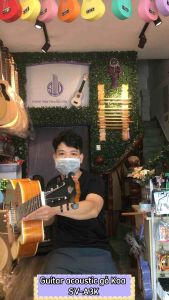 Đàn guitar acoustic SV-A3K gỗ KOA nguyên tấm - Chơi đệm solo bolero nâng cao - Tặng phụ kiện - Bảo hành 1 năm