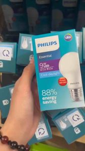 Bóng đèn PHILIPS ESSENTIAL LED BULB E27 A60  - Tiết kiệm điện chất lượng sáng cao