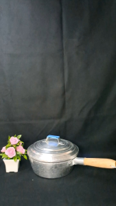 PANCI MIE GAGANG KAYU/ALUMUNIUM ASLI TIMPA KERAJINAN TANGAN TEBAL DAN AWET SEUMUR HDUP