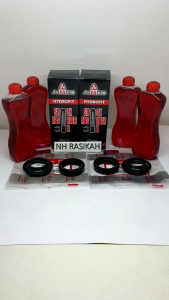 SEAL AS SHOCK SEPASANG+TUTUP ABU+OLI 2SET KC5 HONDA CB 150R/MEGAPRO NEW/VERZA/TIGER/PCX/GLPRO ORIGINAL