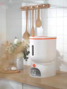 Baldi beras kalis lembapan dan kalis serangga isi rumah 家用防潮防虫米桶#家用密封米缸 ，防虫防潮储米箱 ，大米杂粮收纳箱❤