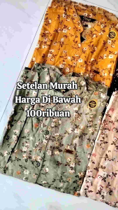 SHASA ONESET // SETCEL WANITA RAYON TERBARU // SETCEL WANITA PREMIUM