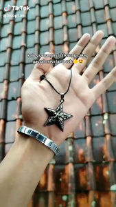 KALUNG TALI KOREA HITAM BANDOL BINTANG