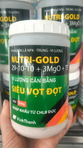 Phân bón lá - Siêu Vọt Đọt 29-10-10+3Mg0+TE Vĩnh Thạnh - hủ 350g