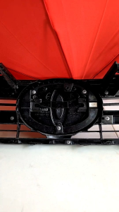 กระจังหน้า toyota Revo พร้อมโลโก้หน้ากระจังสีดำ สินค้า แท้ถอดสภาพสวยสภาพสวยมากครับไม่แตกหัก