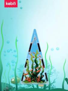 SG Kebo Magnetic Tiles Ocean Theme Educational Building Blocks Toy for Kids Children’s Day Gift Creative Construction Set