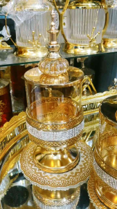 Toples Sultan Turki Kristal Mewah & Toples Kaca Mewah