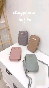 Tas Selempang Bordir AMELIA: Tas Selempang Mini HP Wanita Cantik