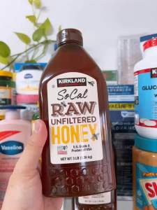 Mật Ong Nguyên Chất Kirkland Signature Socal Raw Unfiltered Honey 136kg Của Mỹ - Date 03/2028