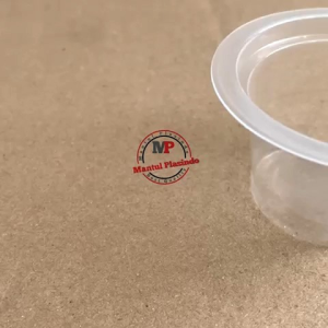 isi 50pcs Gelas plastik 50ml / cup puding agar - 50ml