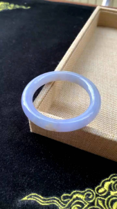 Jadeite bangle 51mm lavender sg seller 缅甸天然翡翠a货