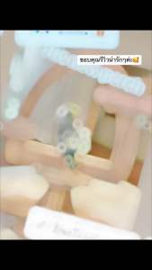 โมบายห่วงตกแต่ง โมบายนก คอนนก สไตล์ท้องฟ้า ฐานขนาดใหญ่ 20x15 cm ห่วง 20x20 cm