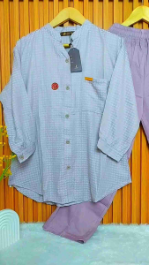 COD|| Setelan Dewasa Terbaru Kekinian Oneset jumbo brrmotif celana kulot Twill Armany TERBARUUU PREMIUM