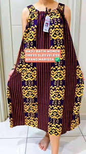 BAJU BATIK / BAJU DRESS PAPAN BAJU BATIK TIDUR FREE SIZE