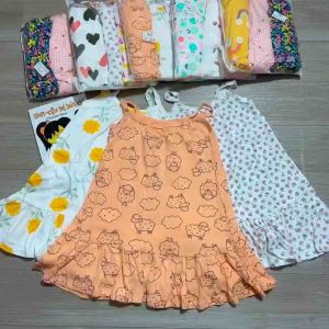 Đầm 2 dây cho bé gái 10-20kg