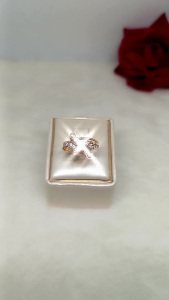 Cincin wanita motif kupu kembar cantik elagant anti karat xuping